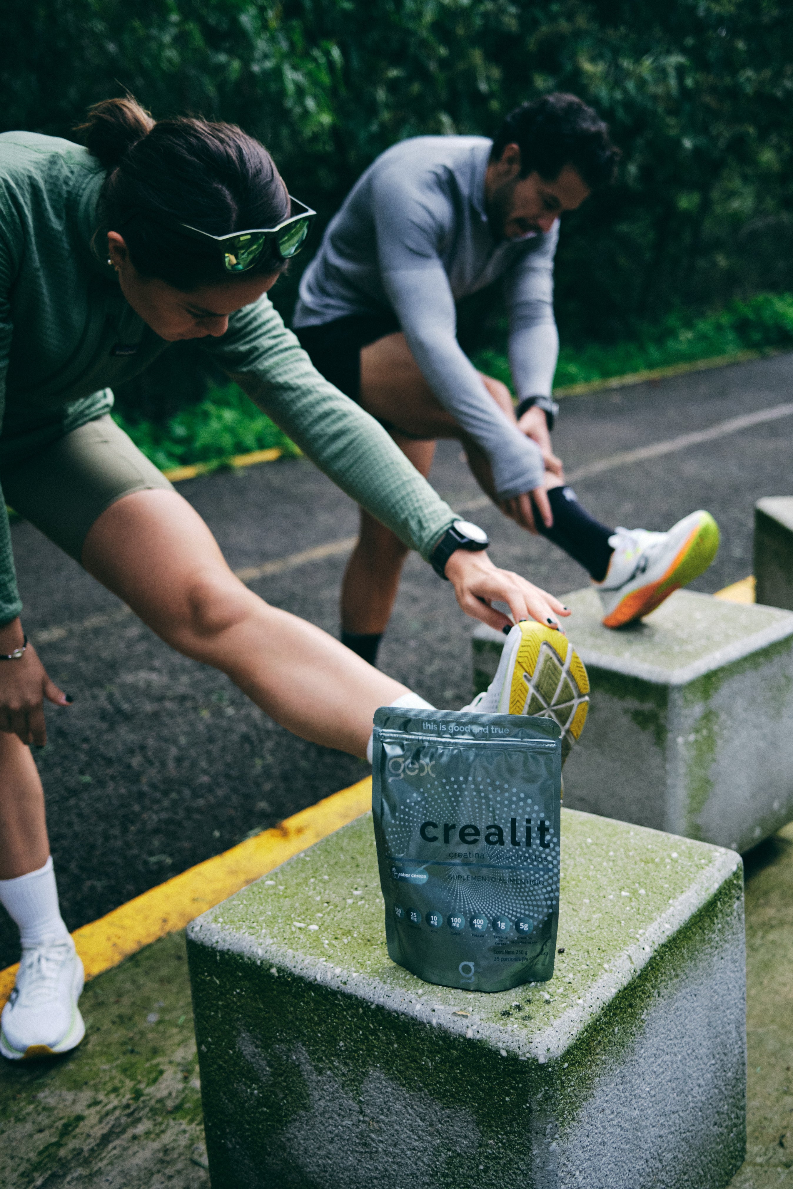 Sachet Crealit | Monohidrato de Creatina + electrolitos + bioflavonoides 25 porciones | sabor cereza