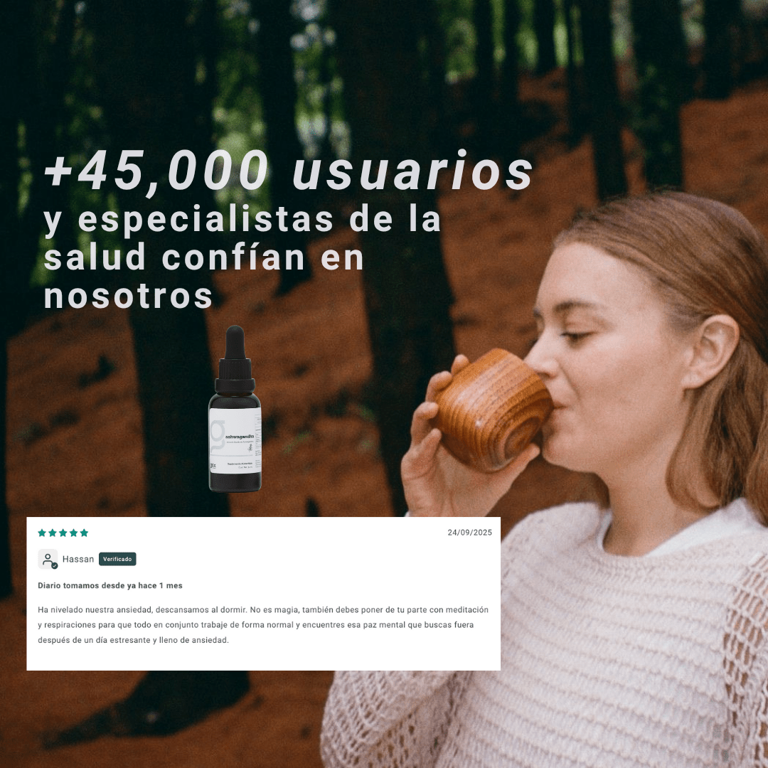 Extracto puro de Ashwagandha 30 ml 30 porciones - Good Express mx