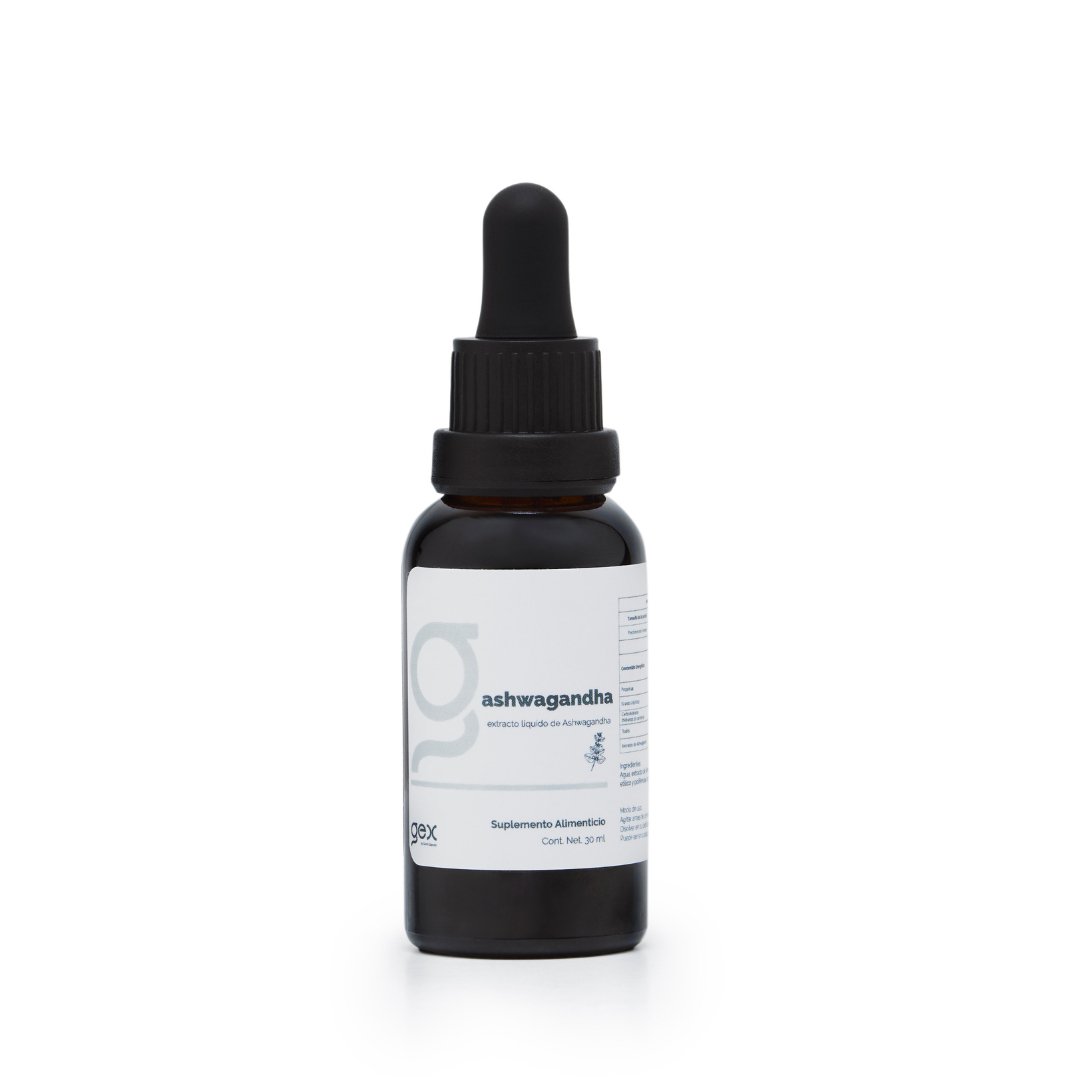 Extracto puro de Ashwagandha 30 ml 30 porciones - Good Express mx