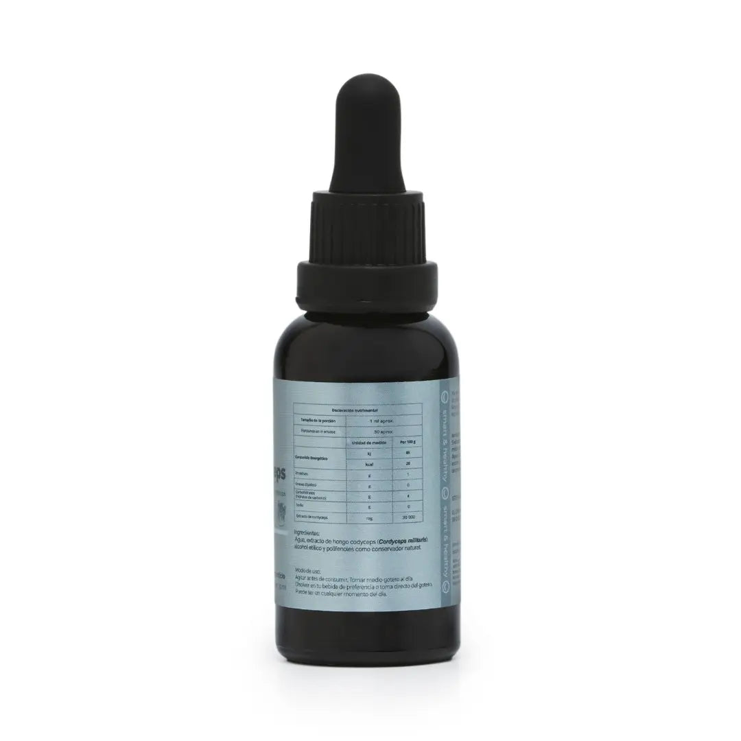 Extracto puro de Cordyceps 30 ml 30 porciones - Good Express mx
