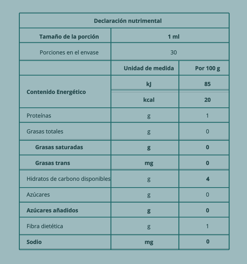 Extracto puro de Cordyceps 30 ml 30 porciones - Good Express mx