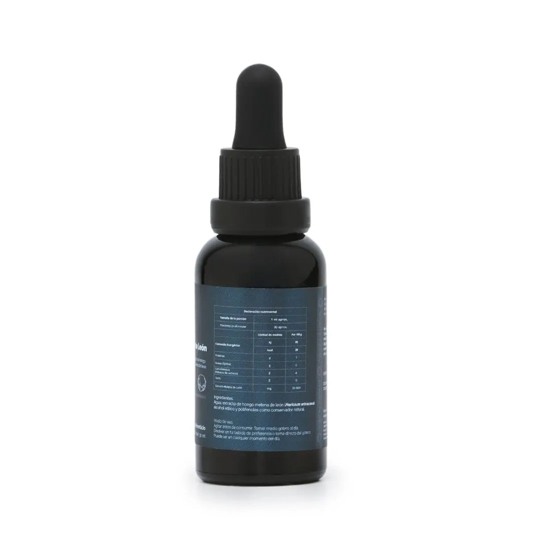 Extracto puro de Melena de león 30 ml 30 porciones - Good Express mx