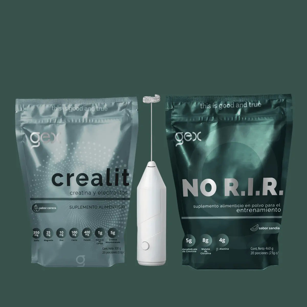Fuerza y recuperación: Pre entreno con electrolitos y creatina para más energía y poder recuperarte - Good Express mx