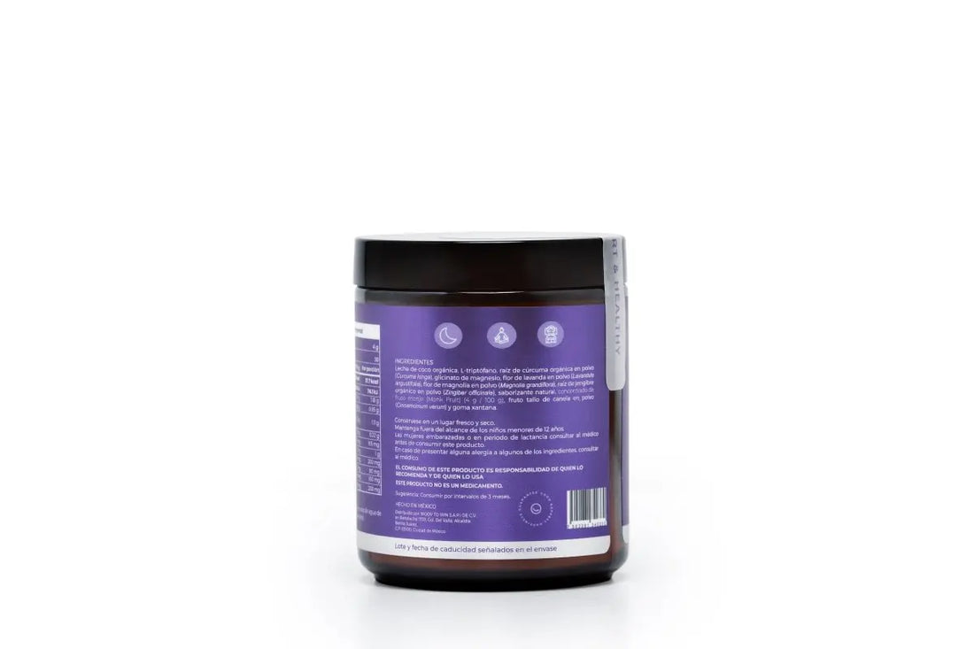Gud SLP | Duerme Mejor| 30 porciones| Glicinato de Magnesio, Triptófano, Magnolia y Lavanda - Good Express mx