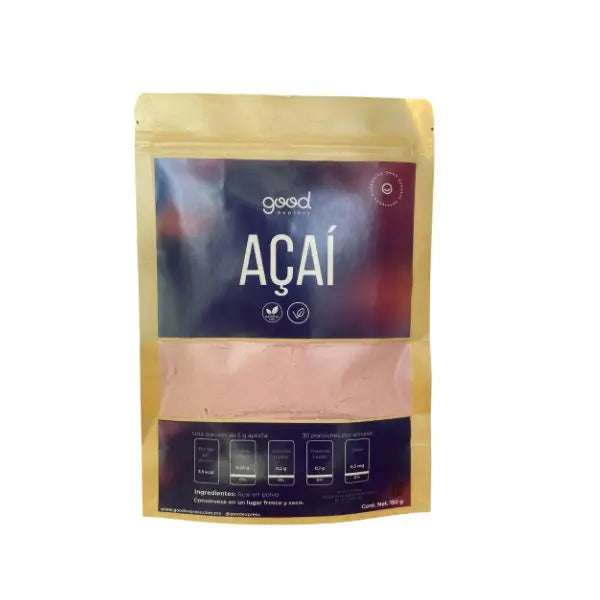 Açaí en polvo Superfood 150 g Good Express - Good Express mx
