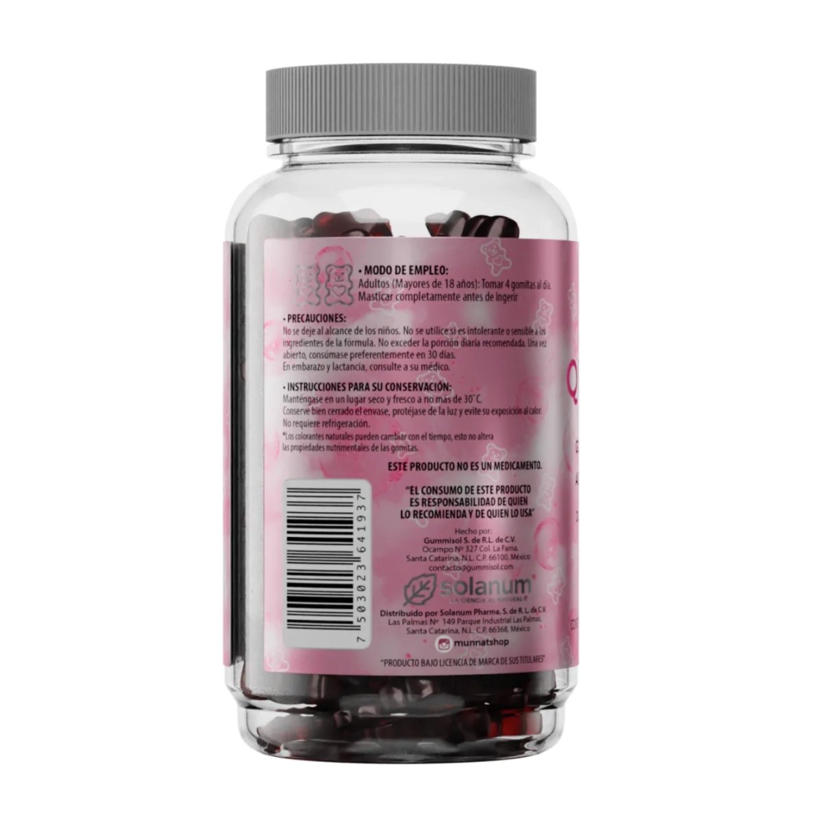 Gomitas de Queratina + Biotina, Vitamina C, Niacidamina, Aminoácidos - Good Express mx
