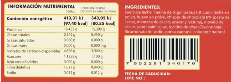 Hot Cakes Keto 15.3 g proteína - Good Express mx