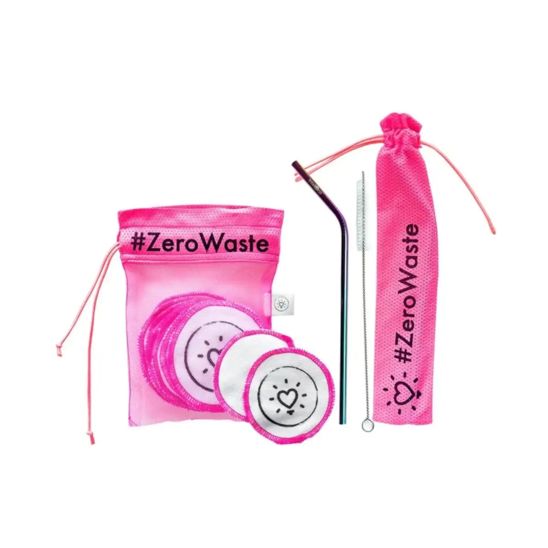 Kit Eco-Friendly: Pads y Popote Reutilizables - Good Express mx