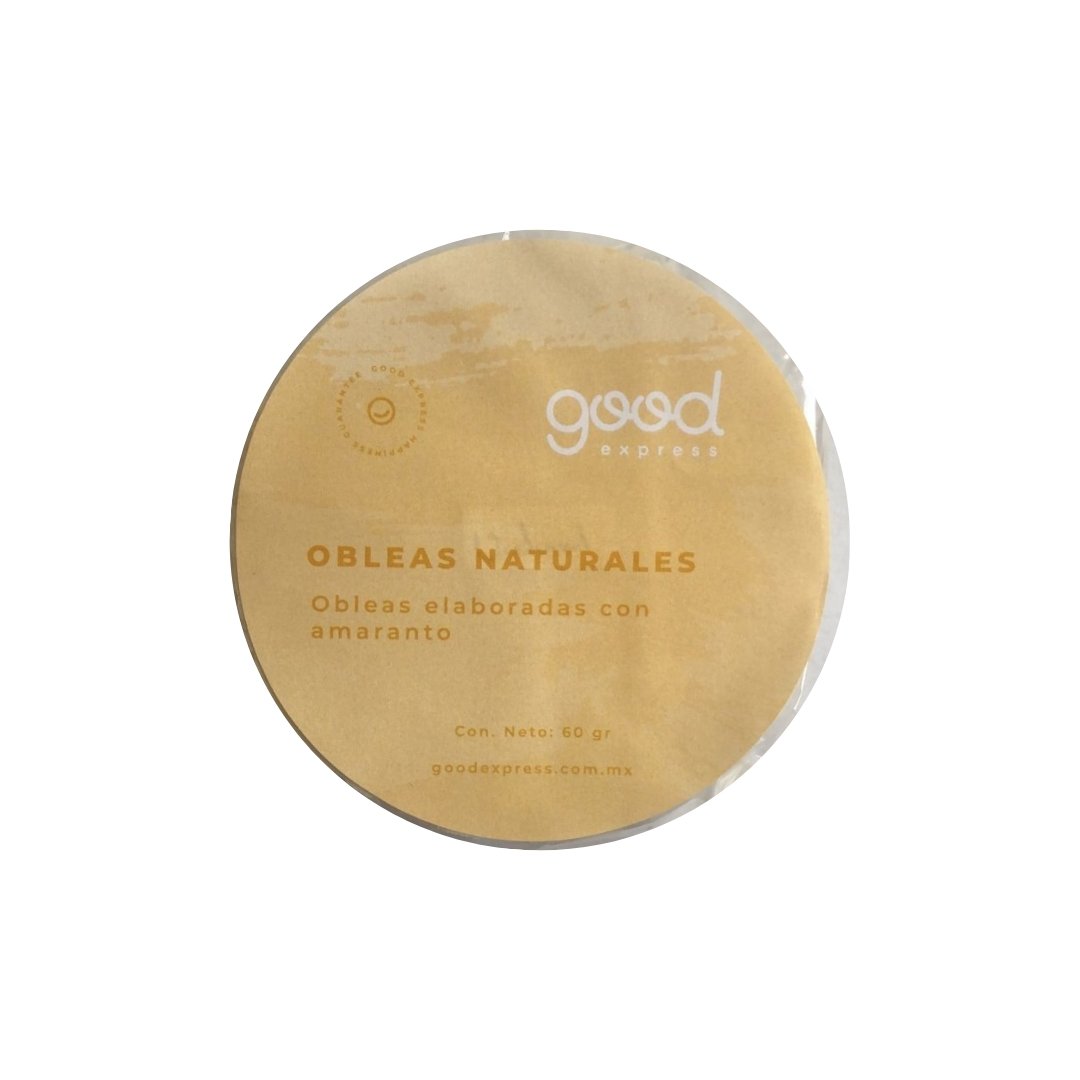 Obleas Naturales - Good Express mx