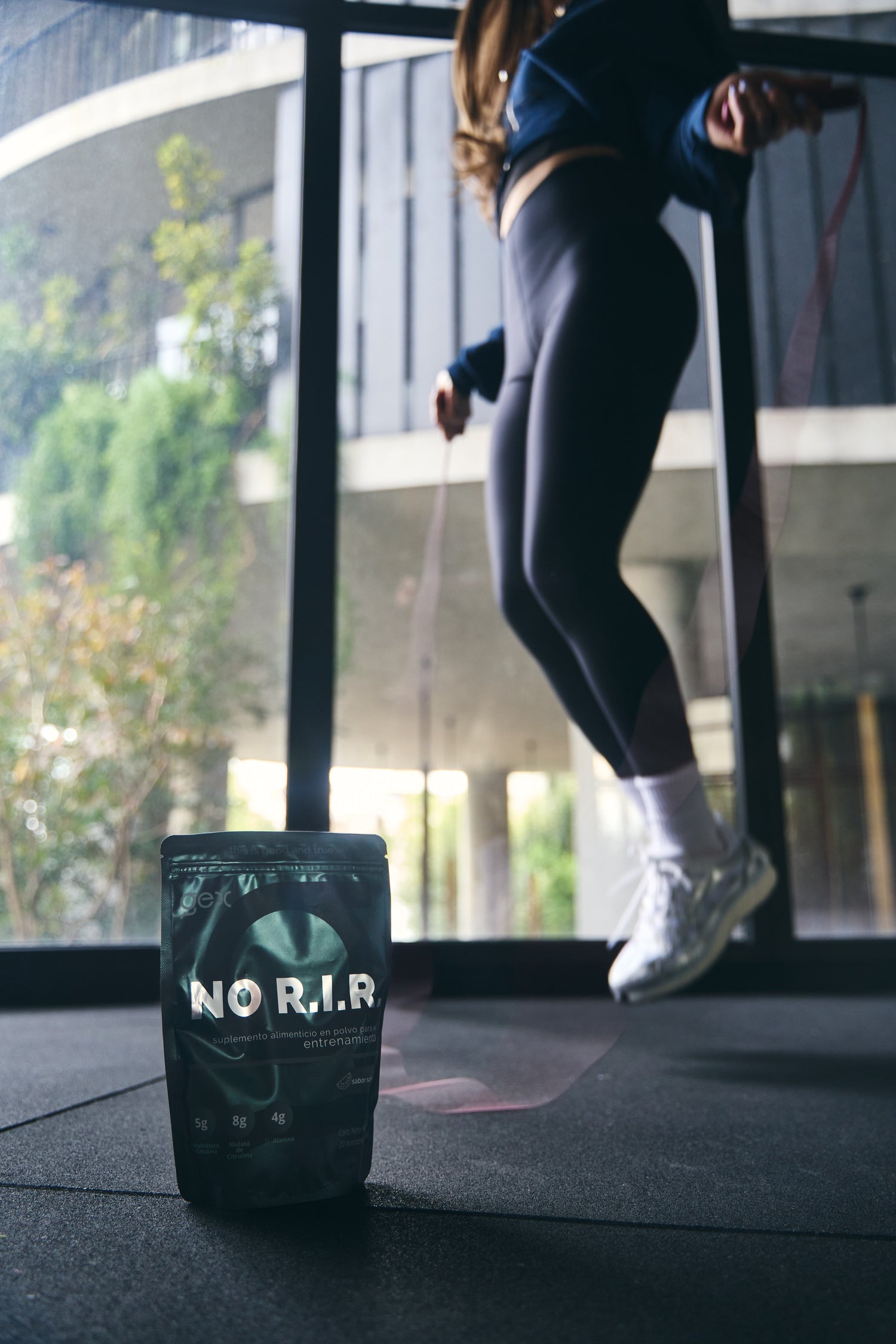 NO R.I.R. Pre workout Sandía| Monohidrato de Creatina, Beta-Alanina, Malato de Citrulina, Rhodiola 20 porciones