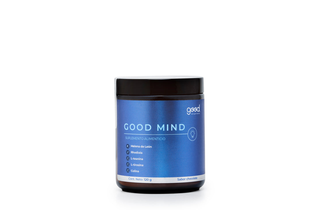 Good Mind- Melena de León, Rhodiola, Teanina, Colina y Tirosina