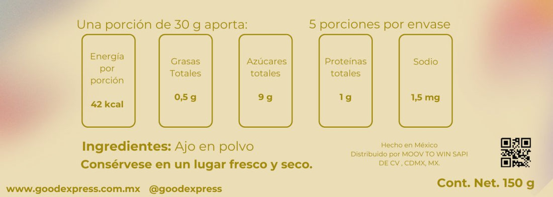 Ajo molido 150g Good Express - Good Express mx