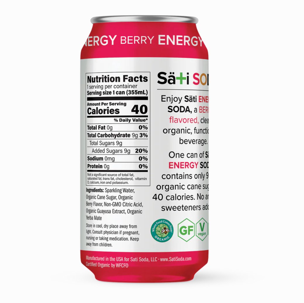 ENERGY BERRY SODA (SIN CBD) - Good Express mx