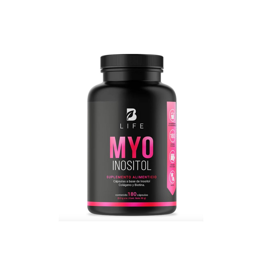 Myo Inositol | Inositol Puro 180 caps. | 500 mg - Good Express mx