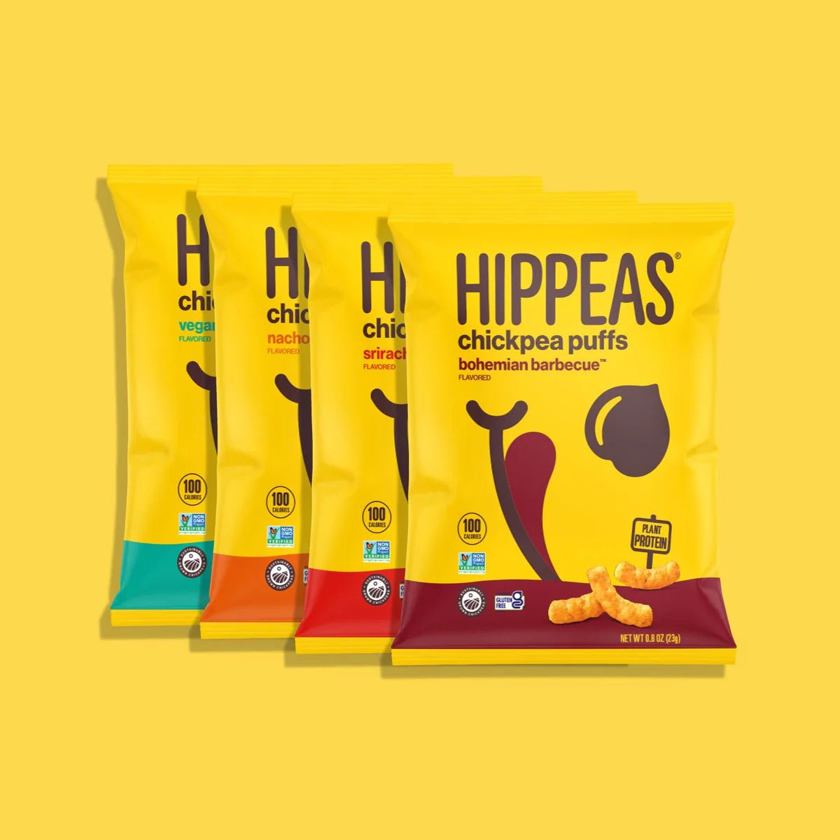 Puffs de garbanzos | Bohemian Barbecue | HIPPEAS 23g - Good Express mx