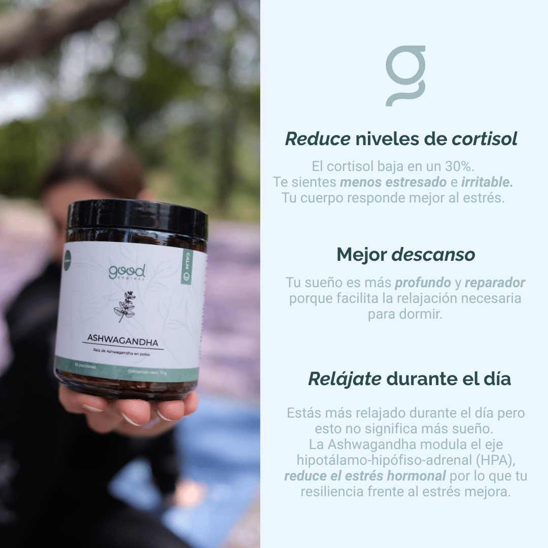 Raíz de Ashwagandha 111 g Good Express 55 porciones - Good Express mx
