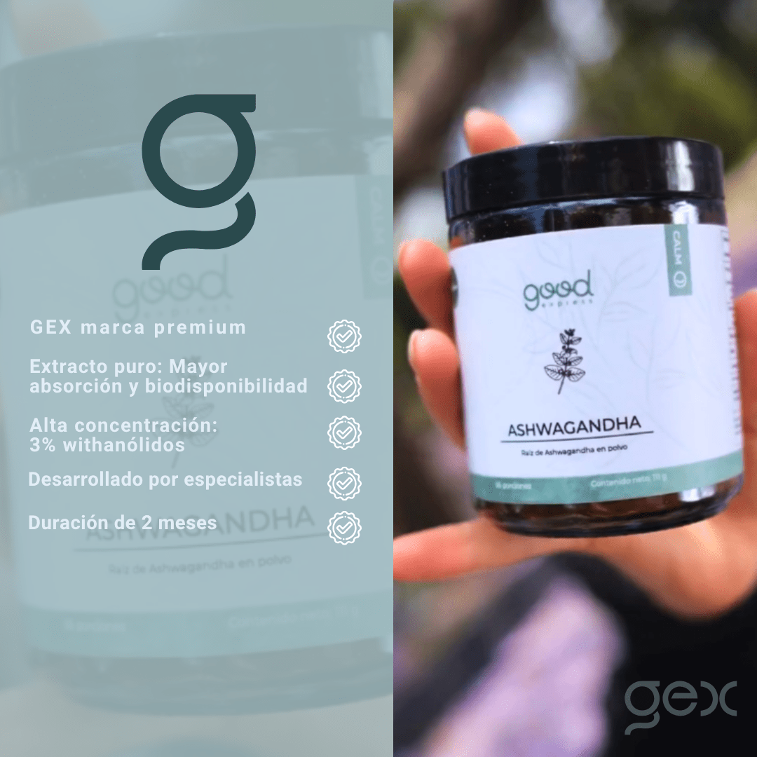 Raíz de Ashwagandha 111 g Good Express 55 porciones - Good Express mx