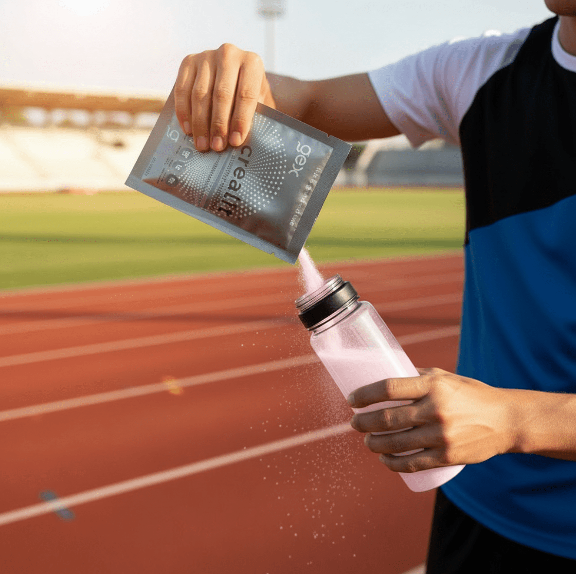 Sachet Crealit | Monohidrato de Creatina + electrolitos + bioflavonoides 25 porciones | sabor cereza - Good Express mx