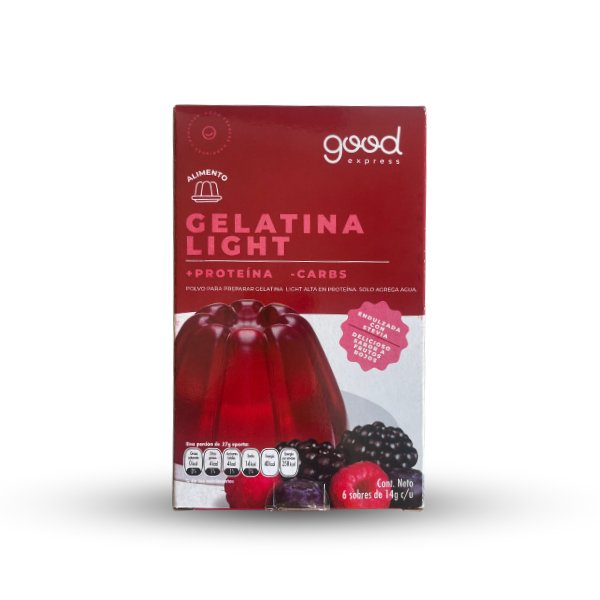 Gelatina Light Keto 9g proteína - Good Express mx