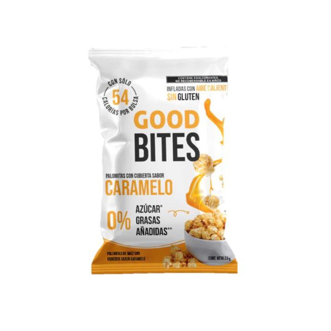 GOOD BITES Sabor Caramelo 25 GR - Good Express mx