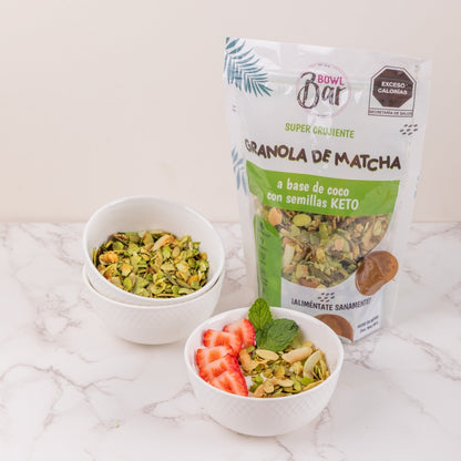 Granola De Coco Matcha KETO - Good Express mx