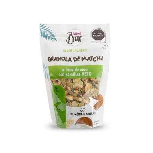 Granola De Coco Matcha KETO - Good Express mx