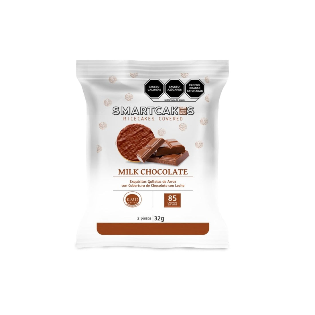 Smartcakes cubiertas sabor milk chocolate - Good Express mx