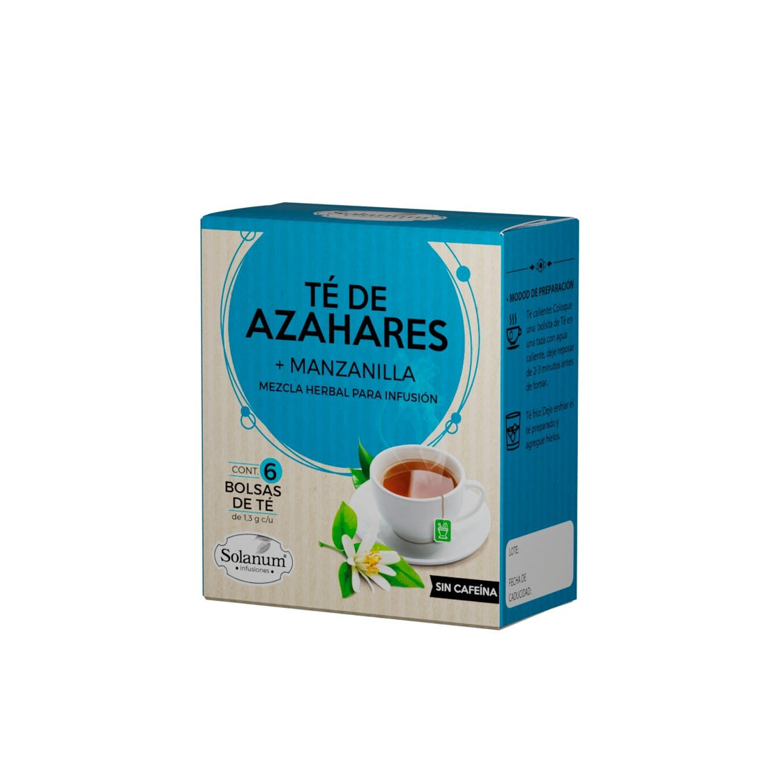 Té de azahares + Manzanilla (sin cafeína)