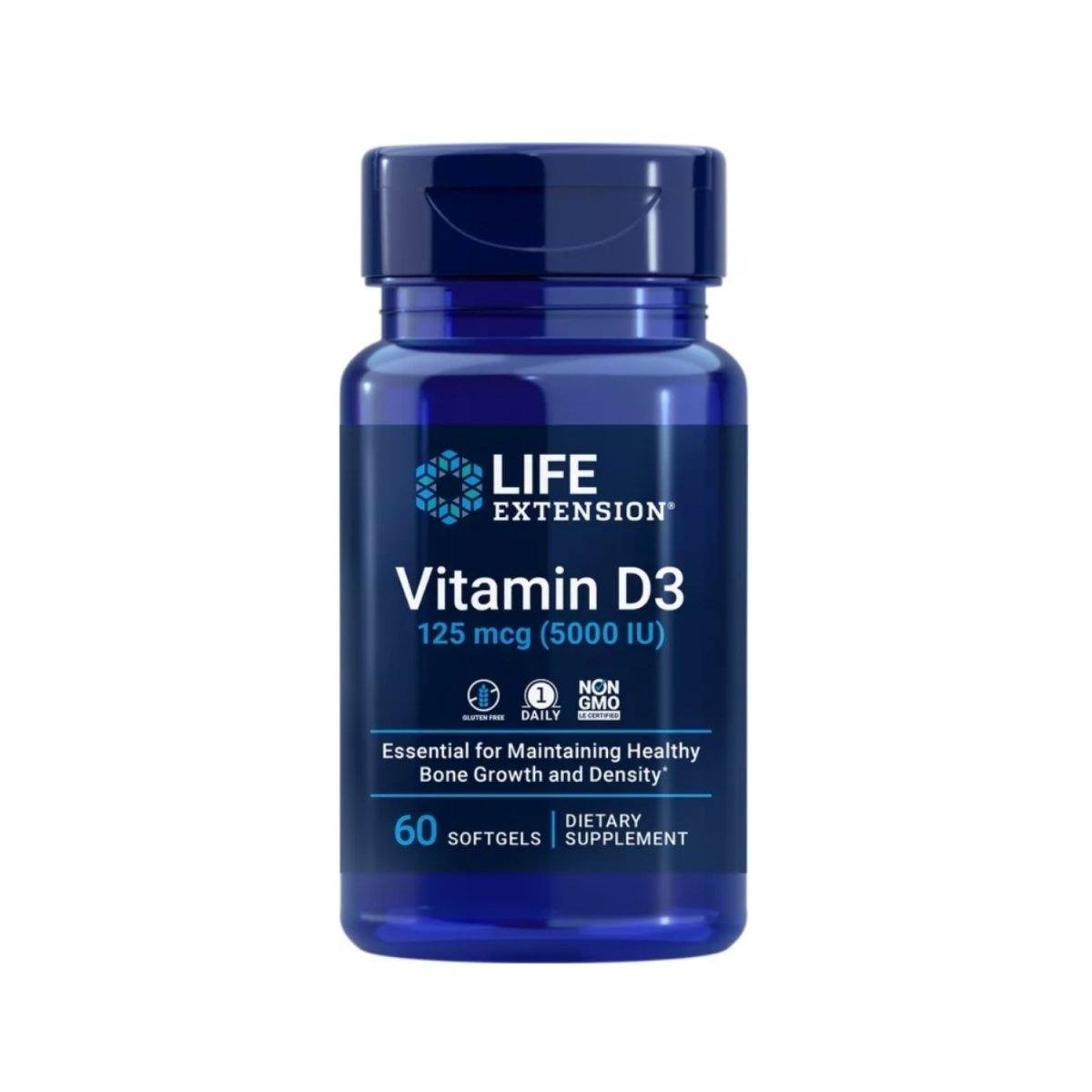 Vitamina D3 60 caps Life Extension